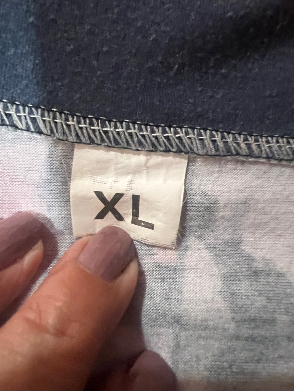 Taylor Swift Inspired Multicolor & Navy Button-Up Women’s Pajama Top - Picture 2 of 8